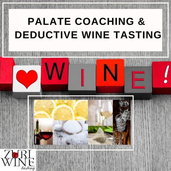 Palate Coaching & Deductive Tasting Flyer